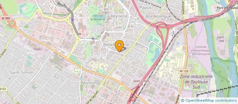localisation de l'entreprise MONSIEUR ZAKARIA FARISSI à TOULOUSE