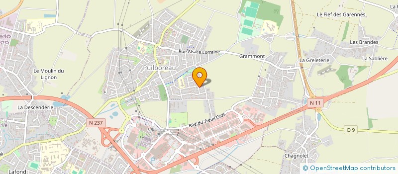 localisation de l'entreprise MONSIEUR ZAKARIA FATAHI  PUILBOREAU