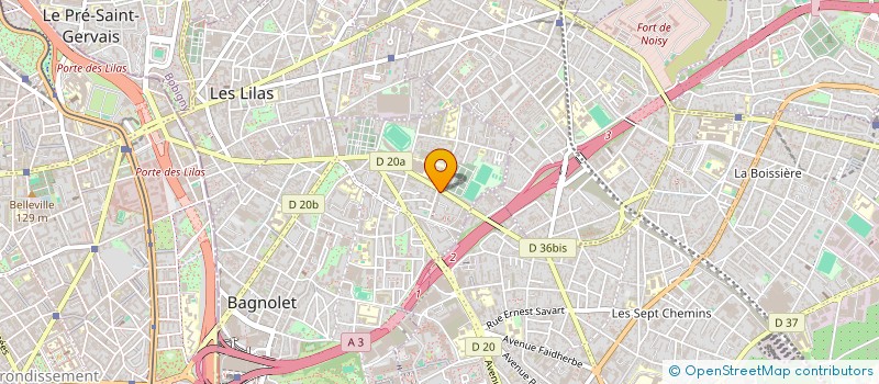 localisation de l'entreprise MONSIEUR ZAKARIA FETTOUHI à BAGNOLET