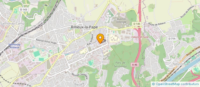 localisation de l'entreprise MONSIEUR ZAKARIA FOFANA à RILLIEUX-LA-PAPE