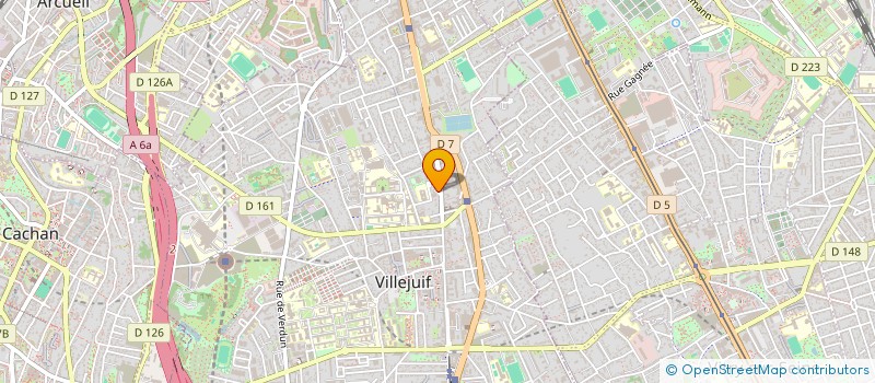 localisation de l'entreprise MONSIEUR ZAKARIA GACI  VILLEJUIF