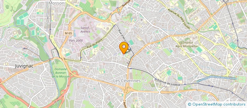 localisation de l'entreprise MONSIEUR ZAKARIA GANAM à MONTPELLIER