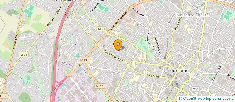 localisation de l'entreprise MONSIEUR ZAKARIA GHDIRI  TOURCOING