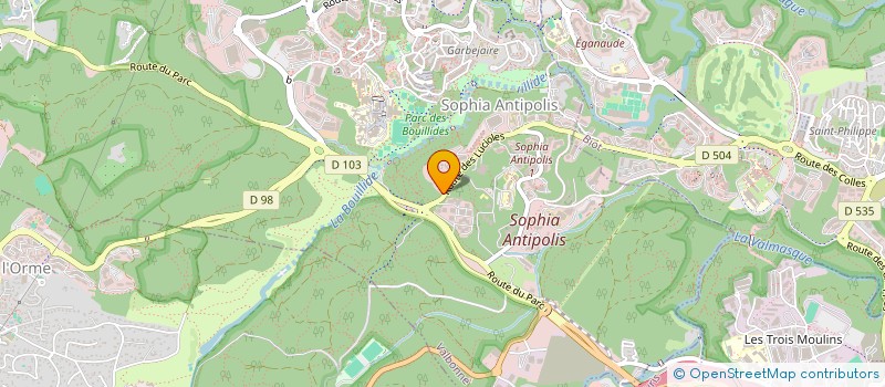 localisation de l'entreprise MONSIEUR ZAKARIA GUERIOUABI  VALBONNE