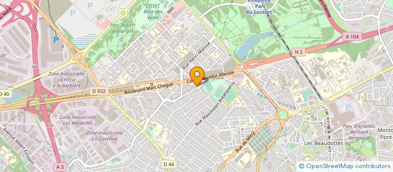 localisation de l'entreprise MONSIEUR ZAKARIA HADANI à AULNAY-SOUS-BOIS