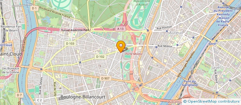 localisation de l'entreprise MONSIEUR ZAKARIA HADJRABIA  COURBEVOIE