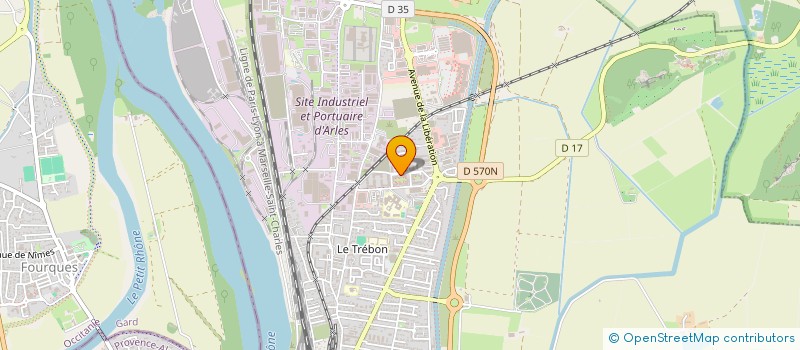 localisation de l'entreprise MONSIEUR ZAKARIA HALLADJ à ARLES