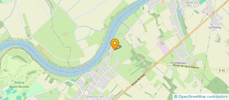 localisation de l'entreprise MONSIEUR ZAKARIA HAMIDOU  CHATENOY-EN-BRESSE