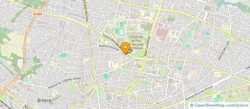 localisation de l'entreprise MONSIEUR ZAKARIA HANSALI à PAU