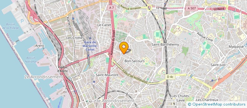 localisation de l'entreprise MONSIEUR ZAKARIA HATTOU à MARSEILLE