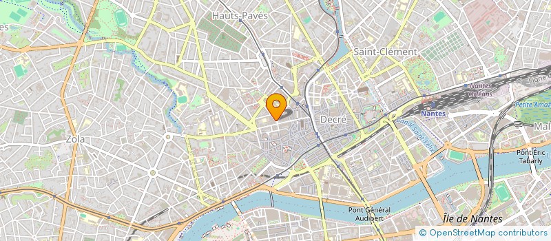 localisation de l'entreprise MONSIEUR ZAKARIA HILLOU à NANTES