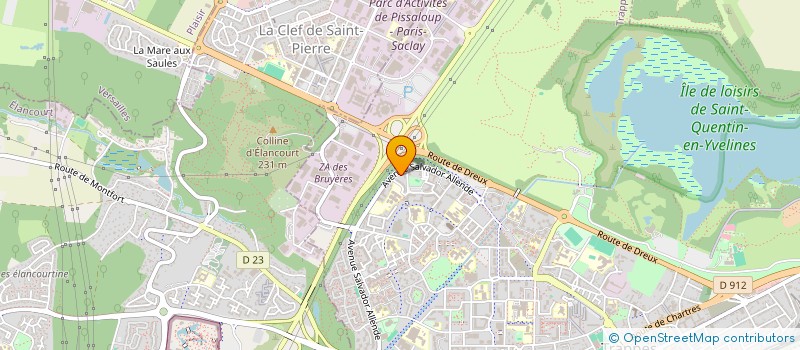 localisation de l'entreprise MONSIEUR ZAKARIA HOUCH  TRAPPES