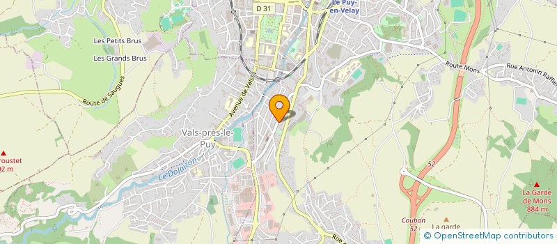 localisation de l'entreprise MONSIEUR ZAKARIA HUART--MAAOUI  LE PUY-EN-VELAY