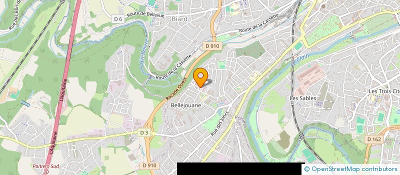 localisation de l'entreprise MONSIEUR ZAKARIA HUSSEIN HASSAN  POITIERS