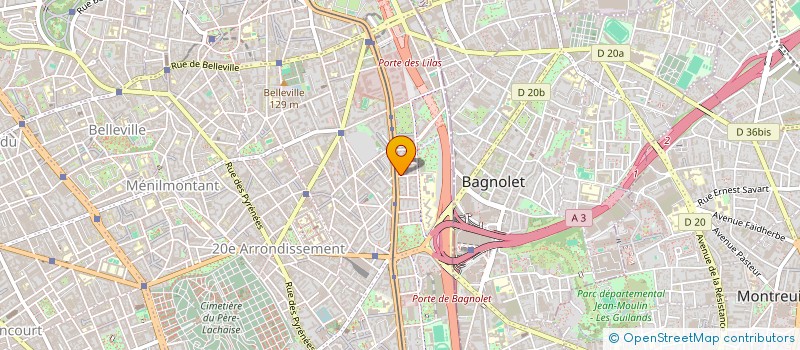 localisation de l'entreprise MONSIEUR ZAKARIA ISSILAHI  PARIS