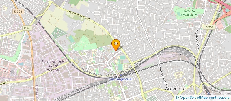 localisation de l'entreprise MONSIEUR ZAKARIA JAALI  ARGENTEUIL