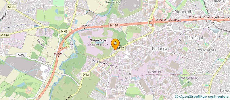 localisation de l'entreprise MONSIEUR ZAKARIA JAOUAD à COLOMIERS