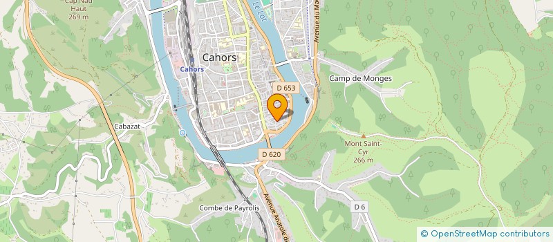 localisation de l'entreprise MONSIEUR ZAKARIA KADA-BELGHITRI  CAHORS