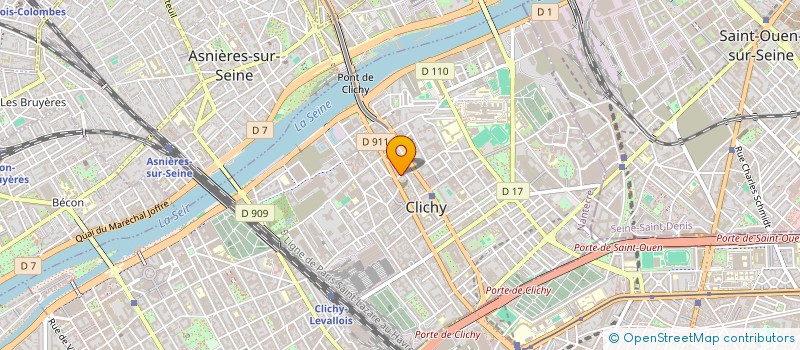 localisation de l'entreprise MONSIEUR ZAKARIA KAROUT à CLICHY