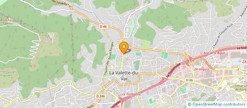 localisation de l'entreprise MONSIEUR ZAKARIA KARROUMI  LA VALETTE-DU-VAR