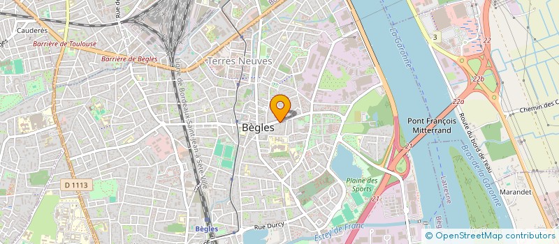 localisation de l'entreprise MONSIEUR ZAKARIA KEBE à BEGLES