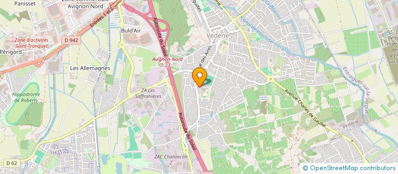 localisation de l'entreprise MONSIEUR ZAKARIA KEDDAH  VEDENE