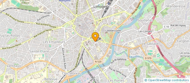localisation de l'entreprise MONSIEUR ZAKARIA KHOUATBA à LIMOGES