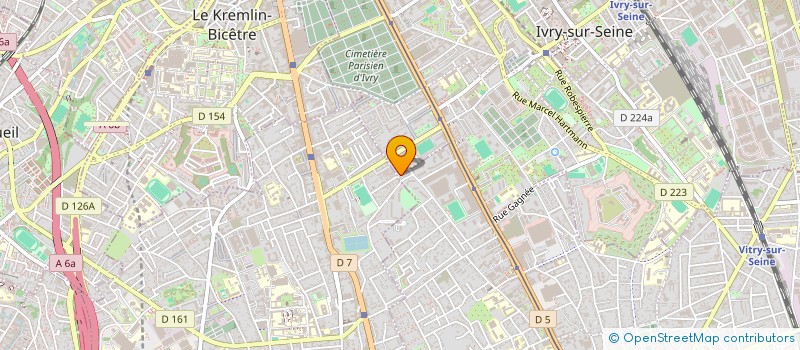 localisation de l'entreprise MONSIEUR ZAKARIA LA GHOUATI ZAKARIA  VITRY-SUR-SEINE