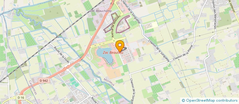 localisation de l'entreprise MONSIEUR ZAKARIA LAALAOUA  MONTEUX