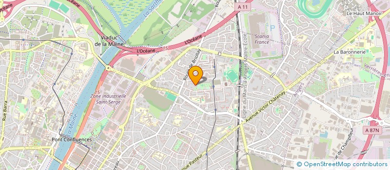 localisation de l'entreprise MONSIEUR ZAKARIA LABIBE à ANGERS