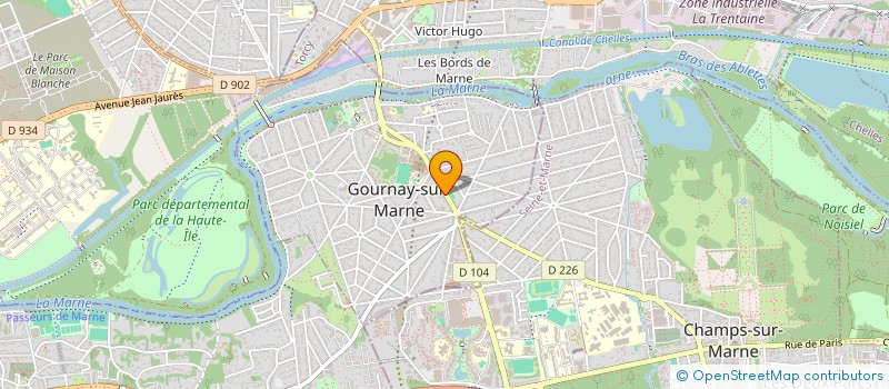 localisation de l'entreprise MONSIEUR ZAKARIA LADDI  GOURNAY-SUR-MARNE