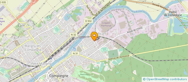 localisation de l'entreprise MONSIEUR ZAKARIA LAMAIZI à COMPIEGNE