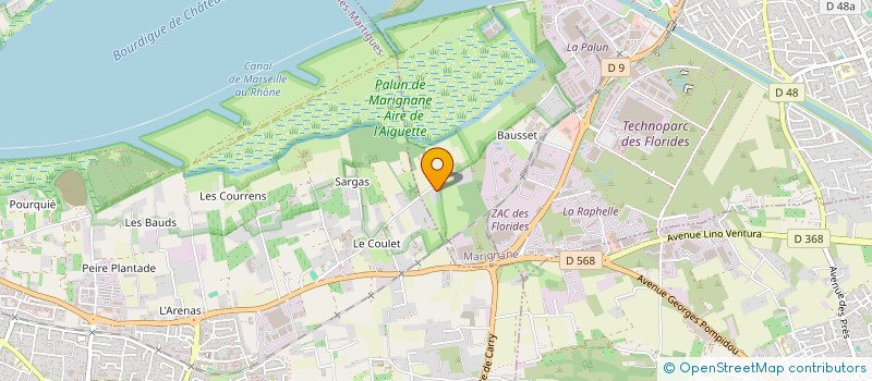 localisation de l'entreprise MONSIEUR ZAKARIA LONGUET  MARIGNANE