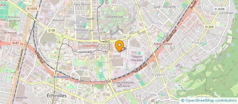 localisation de l'entreprise MONSIEUR ZAKARIA LOTFI à GRENOBLE