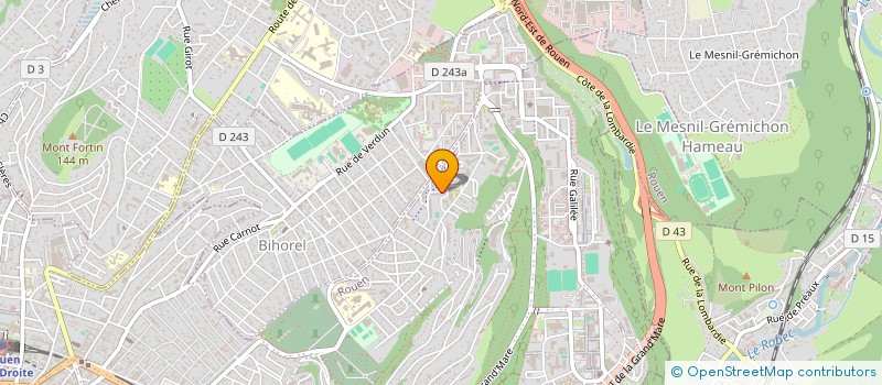 localisation de l'entreprise MONSIEUR ZAKARIA LOURAIGA  ROUEN