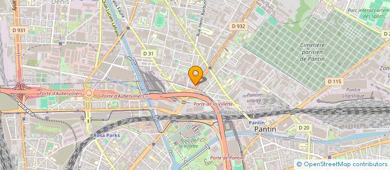 localisation de l'entreprise MONSIEUR ZAKARIA MAAMRI  AUBERVILLIERS