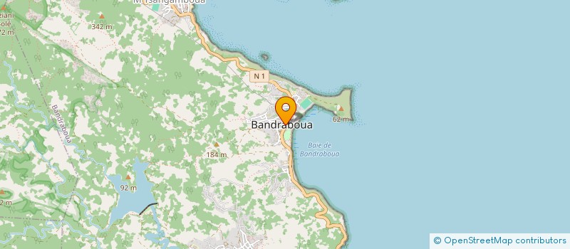 localisation de l'entreprise MONSIEUR ZAKARIA MAHAMOUD à BANDRABOUA