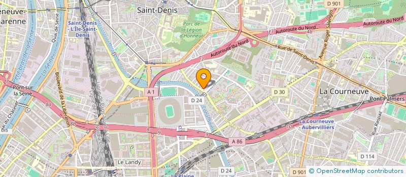 localisation de l'entreprise MONSIEUR ZAKARIA MAHDI à SAINT-DENIS