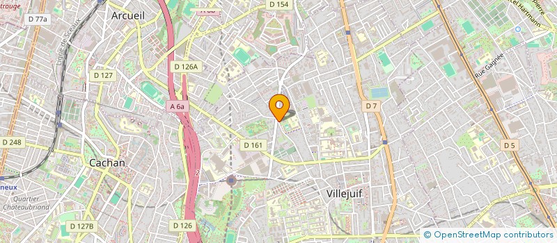 localisation de l'entreprise MONSIEUR ZAKARIA MAICHE  VILLEJUIF