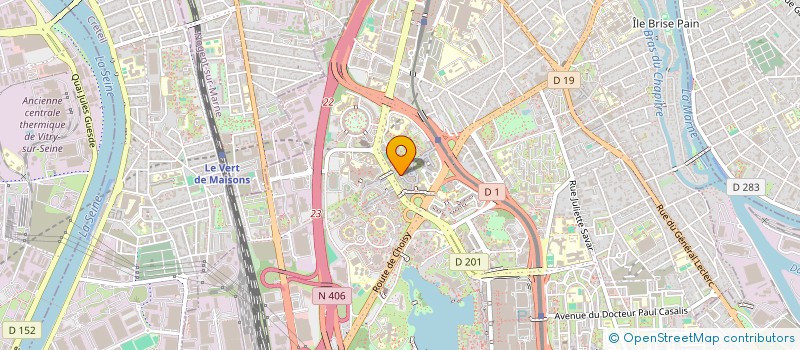 localisation de l'entreprise MONSIEUR ZAKARIA MAICHI  CRETEIL