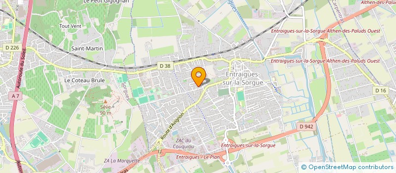 localisation de l'entreprise MONSIEUR ZAKARIA MEHANI  AVIGNON