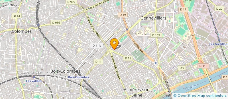 localisation de l'entreprise MONSIEUR ZAKARIA MELAIS à ASNIERES-SUR-SEINE
