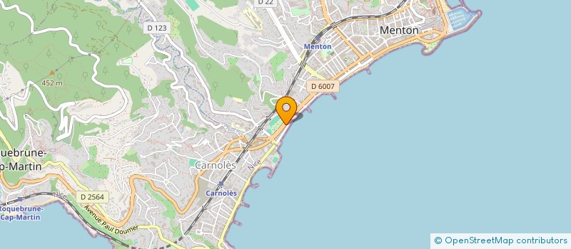 localisation de l'entreprise MONSIEUR ZAKARIA MERABET à MENTON