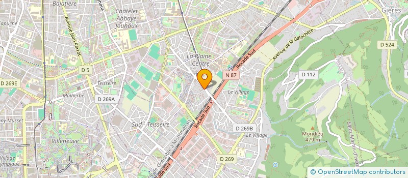 localisation de l'entreprise MONSIEUR ZAKARIA MERADJI à SAINT-MARTIN-D'HERES