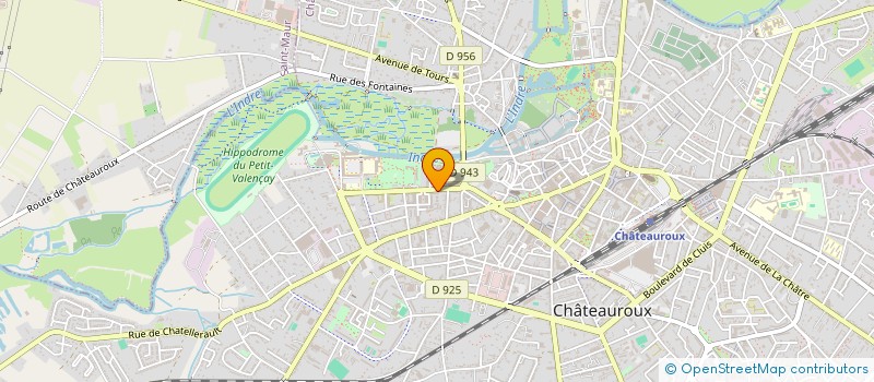 localisation de l'entreprise MONSIEUR ZAKARIA MHAMDI à CHATEAUROUX