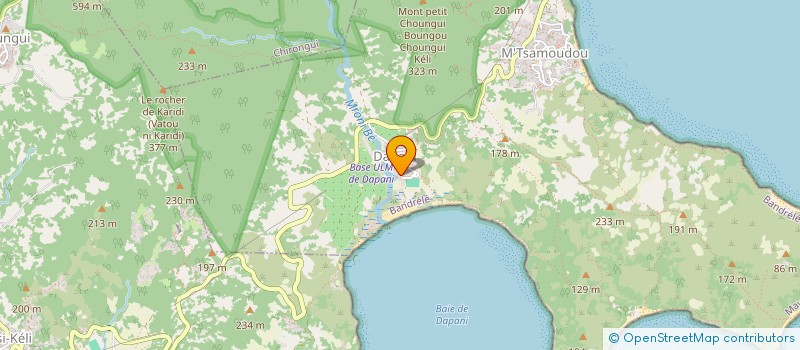 localisation de l'entreprise MONSIEUR ZAKARIA MIRADJI  BANDRELE