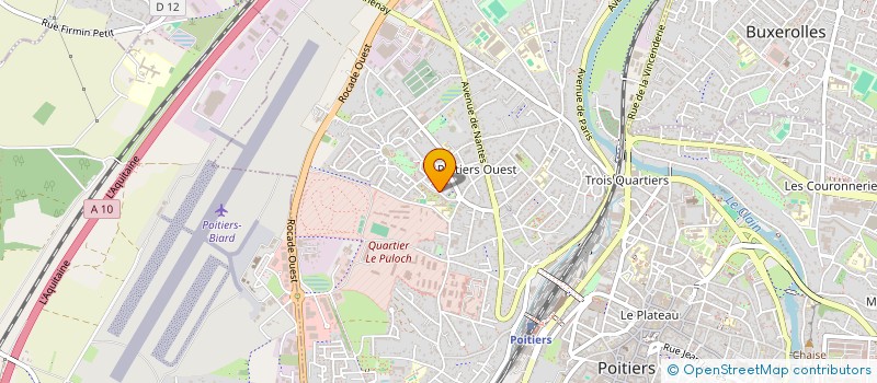 localisation de l'entreprise MONSIEUR ZAKARIA MOHAMMAD KHAN  POITIERS