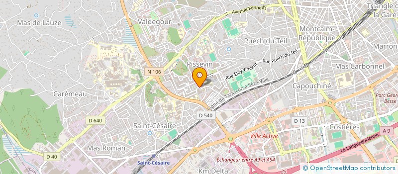 localisation de l'entreprise MONSIEUR ZAKARIA MOKHTARI  NIMES