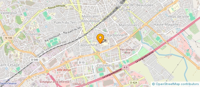 localisation de l'entreprise MONSIEUR ZAKARIA NOUAR  NIMES