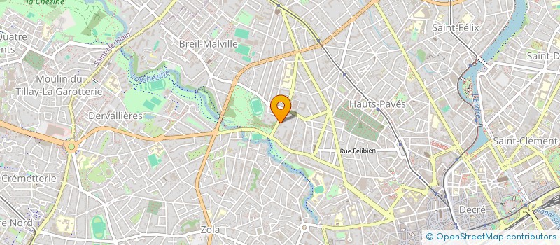 localisation de l'entreprise MONSIEUR ZAKARIA OUAGHAD à NANTES